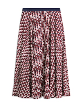Falda larga Tommy Hilfiger a la cadera