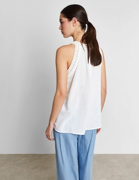 Blusa de tirantes Trucco para mujer