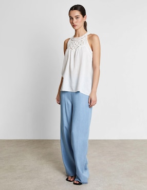 Blusa de tirantes Trucco para mujer