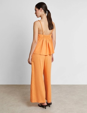 Blusa Trucco sin manga para mujer