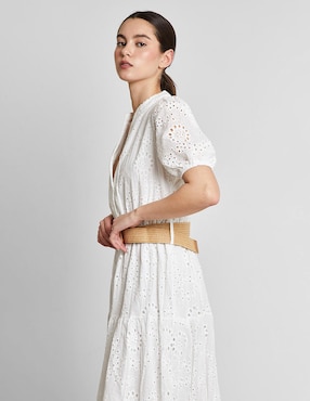 Vestido crop casual Trucco para mujer