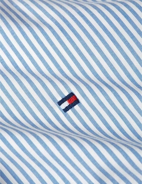 Blusa camisera Tommy Hilfiger manga larga para mujer