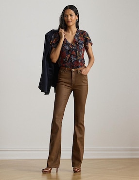 Blusa Lauren Ralph Lauren manga corta para mujer