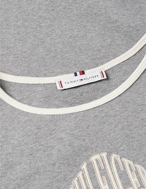Playera manga corta Tommy Hilfiger cuello redondo para mujer