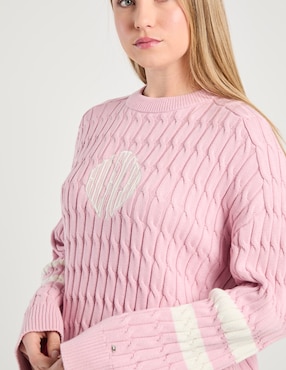 Suéter Tommy Hilfiger cuello redondo para mujer