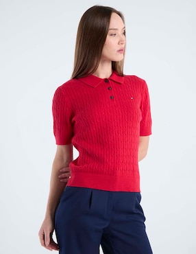 Playera tipo polo Tommy Hilfiger para mujer