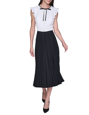 Vestido crop casual Karl Lagerfeld Paris para mujer