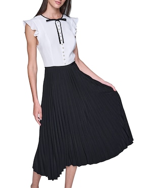 Vestido crop casual Karl Lagerfeld Paris para mujer
