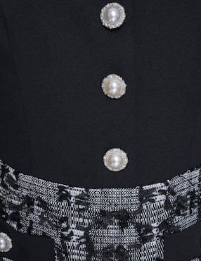 Vestido corto casual Karl Lagerfeld Paris para mujer