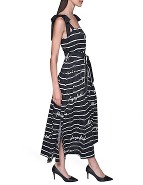 Vestido crop casual Karl Lagerfeld Paris para mujer