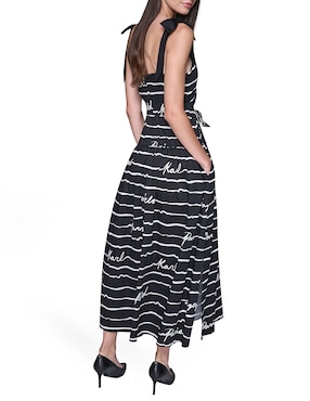 Vestido crop casual Karl Lagerfeld Paris para mujer