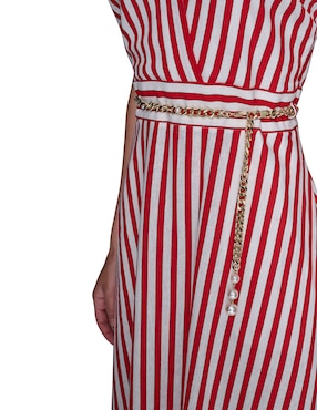 Vestido midi casual Karl Lagerfeld Paris holiday para mujer