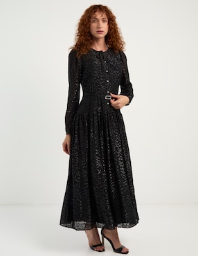 Vestido largo casual Karl Lagerfeld Paris para mujer