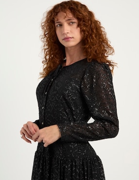 Vestido largo casual Karl Lagerfeld Paris para mujer