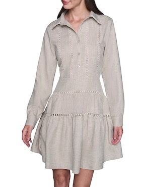 Vestido corto casual Karl Lagerfeld paris para mujer