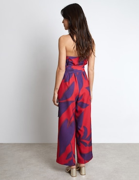 Jumpsuit Trucco casual estampado floral para mujer