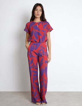 Pantalón acampanado Trucco amplio para mujer