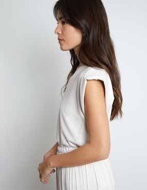 Blusa Trucco manga corta para mujer