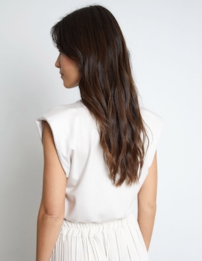 Blusa Trucco manga corta para mujer