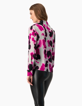 Blusa Ivonne manga larga para mujer