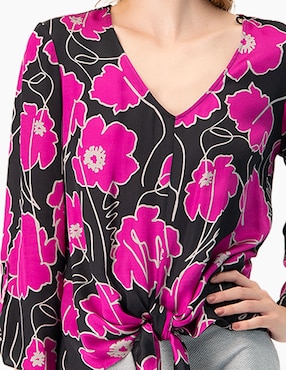 Blusa Ivonne manga 3/4 para mujer
