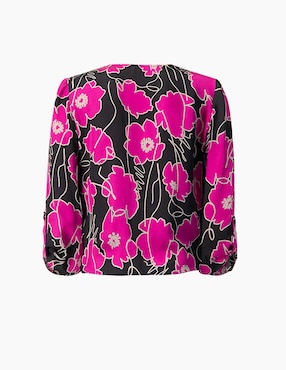 Blusa Ivonne manga 3/4 para mujer