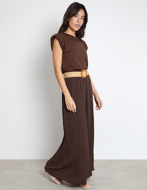 Pantalón coulotte Trucco amplio para mujer