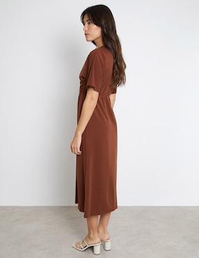 Vestido crop casual Trucco para mujer