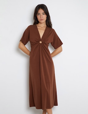 Vestido crop casual Trucco para mujer