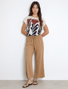 Blusa Trucco manga corta para mujer