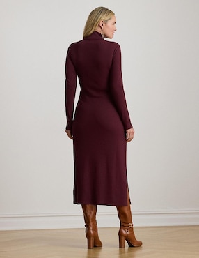 Vestido crop formal Lauren Plus para mujer