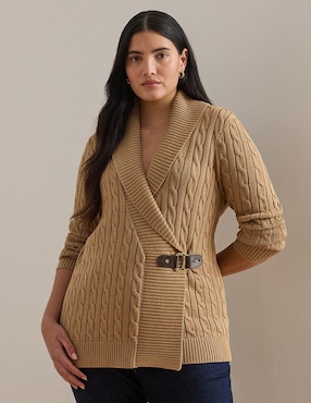 Suéter Lauren Plus cuello v para mujer