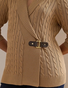 Suéter Lauren Plus cuello v para mujer