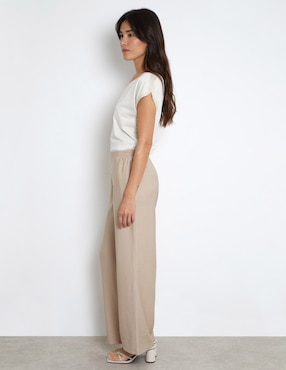 Pantalón relaxed Trucco flare para mujer