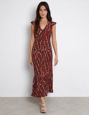 Vestido largo casual Trucco para mujer