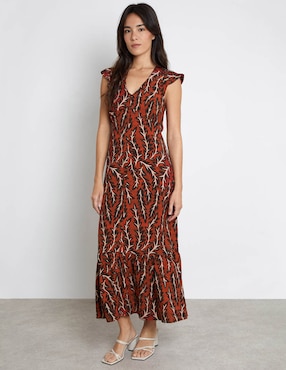 Vestido largo casual Trucco para mujer
