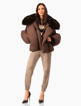 Chamarra acolchada Ivonne Edition para mujer