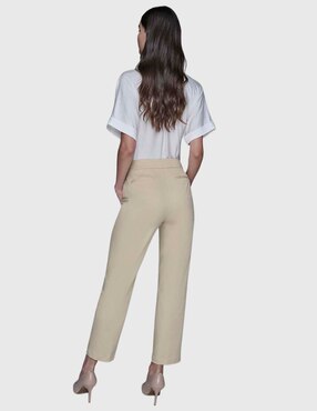Pantalón chino Karl Lagerfeld Paris slim para mujer