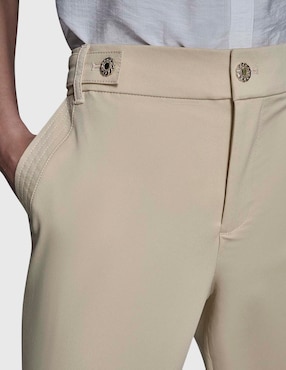 Pantalón chino Karl Lagerfeld Paris slim para mujer