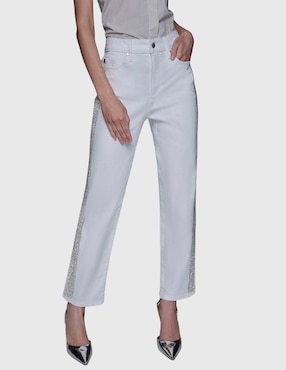 Jeans slim Karl Lagerfeld Paris corte cintura para mujer