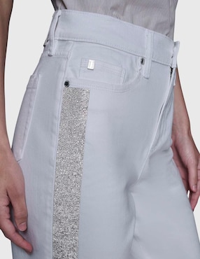 Jeans slim Karl Lagerfeld Paris corte cintura para mujer