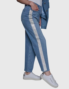 Jeans slim Karl Lagerfeld Paris corte cintura para mujer