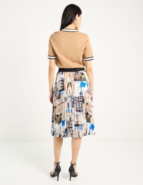Falda 3/4 Karl Lagerfeld Paris a la cintura