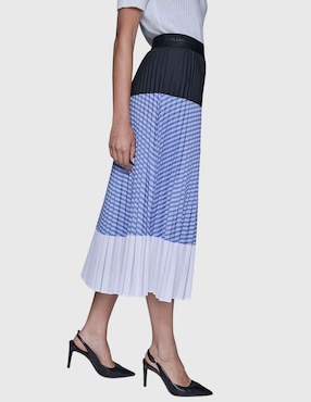 Falda crop Karl Lagerfeld Paris a la cintura