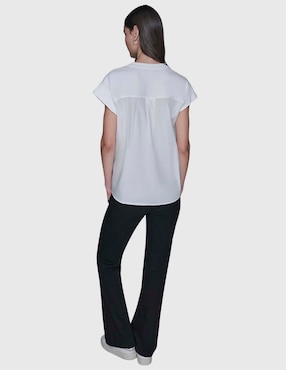Blusa Karl Lagerfeld Paris manga corta para mujer