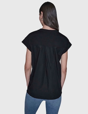 Blusa Karl Lagerfeld Paris manga corta para mujer