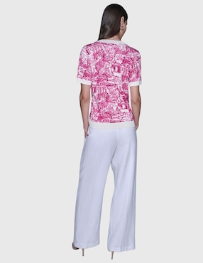 Blusa Karl Lagerfeld Paris manga corta para mujer
