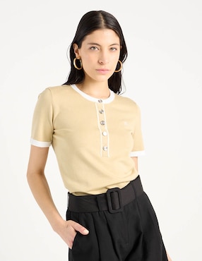 Blusa Karl Lagerfeld Paris manga corta para mujer