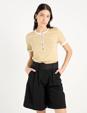 Blusa Karl Lagerfeld Paris manga corta para mujer