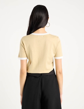 Blusa Karl Lagerfeld Paris manga corta para mujer